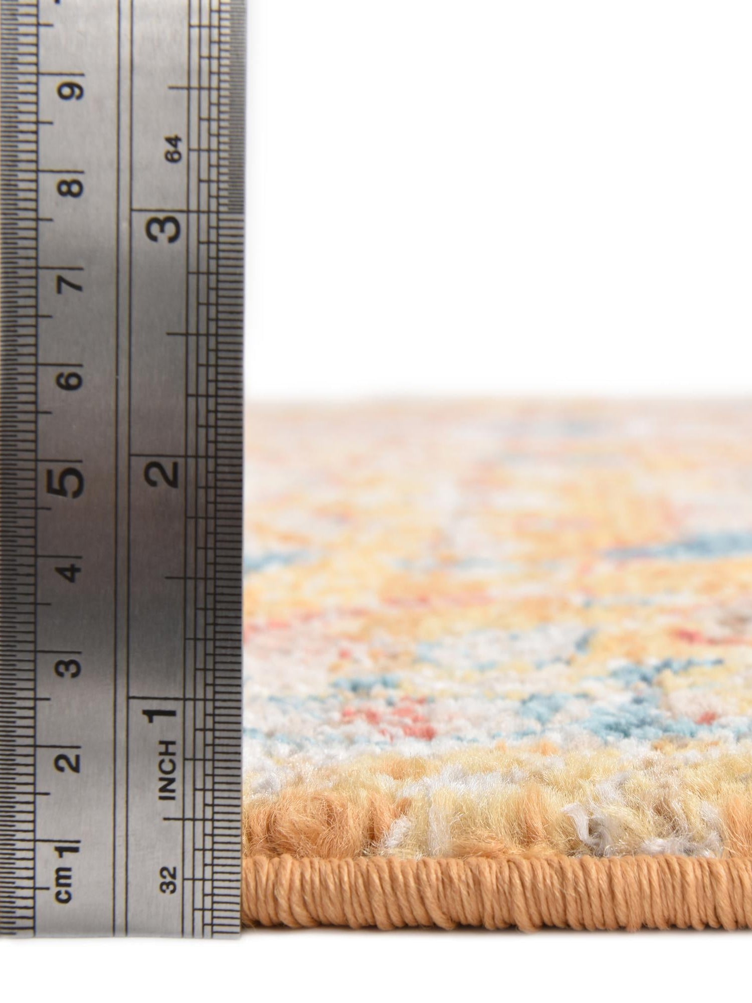 Yellow 10' x 12' 4 Lola Rectangle Area Rug Polypropylene With Jute Backing Traditional Pattern Easy Clean Carpet for Home Interior Design for Sale at Rug Engine