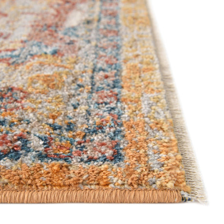 Yellow 5' 3 x 8' Lola Rectangle Area Rug Polypropylene With Jute Backing Traditional Pattern Easy Clean Carpet for Home Interior Design for Sale at Rug Engine
