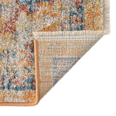 Yellow 5' 3 x 8' Lola Rectangle Area Rug Polypropylene With Jute Backing Traditional Pattern Easy Clean Carpet for Home Interior Design for Sale at Rug Engine