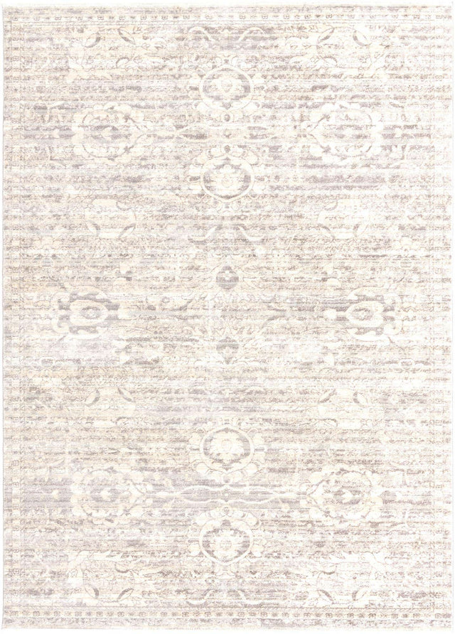 Gray 7' x 10' 2 Lola Rectangle Area Rug Polypropylene With Jute Backing Traditional Pattern Easy Clean Carpet for Home Interior Design for Sale at Rug Engine