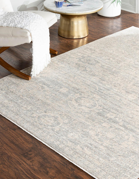 Gray 7' 10 x 10' 2 Lola Rectangle Area Rug Polypropylene With Jute Backing Traditional Pattern Easy Clean Carpet for Home Interior Design for Sale at Rug Engine