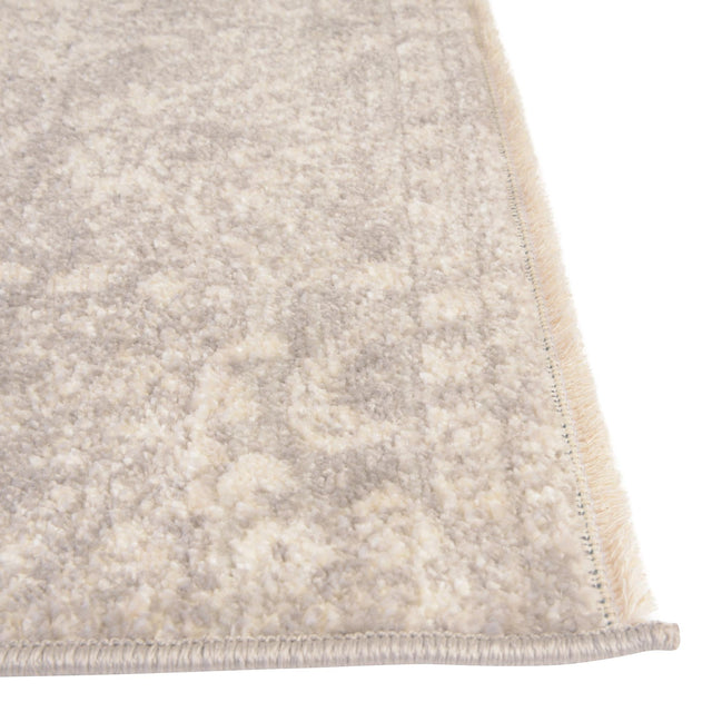 Gray 2' x 3' Lola Rectangle Area Rug Polypropylene With Jute Backing Traditional Pattern Easy Clean Carpet for Home Interior Design for Sale at Rug Engine