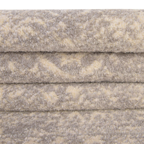 Gray 10' x 12' 4 Lola Rectangle Area Rug Polypropylene With Jute Backing Traditional Pattern Easy Clean Carpet for Home Interior Design for Sale at Rug Engine
