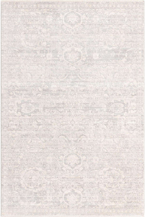 Gray 5' 3 x 8' Lola Rectangle Area Rug Polypropylene With Jute Backing Traditional Pattern Easy Clean Carpet for Home Interior Design for Sale at Rug Engine
