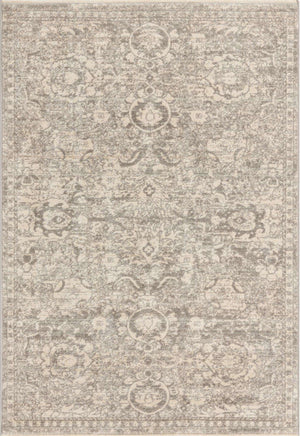 Gray 3' 11 x 5' 11 Lola Rectangle Area Rug Polypropylene With Jute Backing Traditional Pattern Easy Clean Carpet for Home Interior Design for Sale at Rug Engine