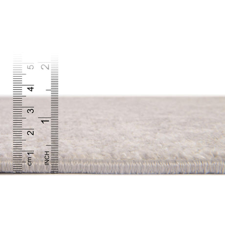 Gray 7' 10 x 7' 10 Lola Round Area Rug Polypropylene With Jute Backing Traditional Pattern Easy Clean Carpet for Home Interior Design for Sale at Rug Engine