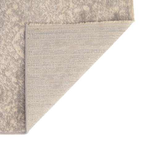 Gray 3' 11 x 3' 11 Lola Square Area Rug Polypropylene With Jute Backing Traditional Pattern Easy Clean Carpet for Home Interior Design for Sale at Rug Engine