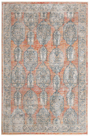 Brick Red 6' x 9' 2 Lola Rectangle Area Rug Polypropylene With Jute Backing Traditional Pattern Easy Clean Carpet for Home Interior Design for Sale at Rug Engine