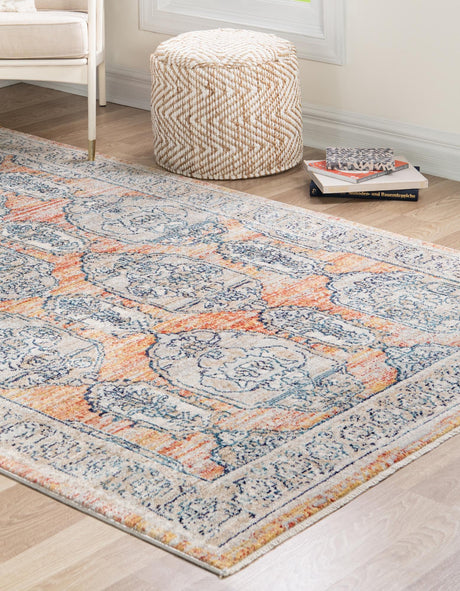 Brick Red 6' x 9' 2 Lola Rectangle Area Rug Polypropylene With Jute Backing Traditional Pattern Easy Clean Carpet for Home Interior Design for Sale at Rug Engine