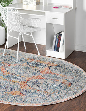 Brick Red 7' 10 x 10' 2 Lola Oval Area Rug Polypropylene With Jute Backing Traditional Pattern Easy Clean Carpet for Home Interior Design for Sale at Rug Engine