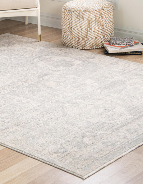 Gray 7' 10 x 10' 2 Lola Rectangle Area Rug Polypropylene With Jute Backing Traditional Pattern Easy Clean Carpet for Home Interior Design for Sale at Rug Engine