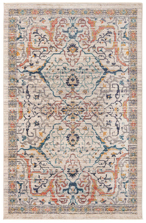 Ivory 6' x 9' 2 Lola Rectangle Area Rug Polypropylene With Jute Backing Traditional Pattern Easy Clean Carpet for Home Interior Design for Sale at Rug Engine