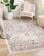 Ivory 9' x 12' Lola Rectangle Area Rug Polypropylene With Jute Backing Traditional Pattern Easy Clean Carpet for Home Interior Design for Sale at Rug Engine