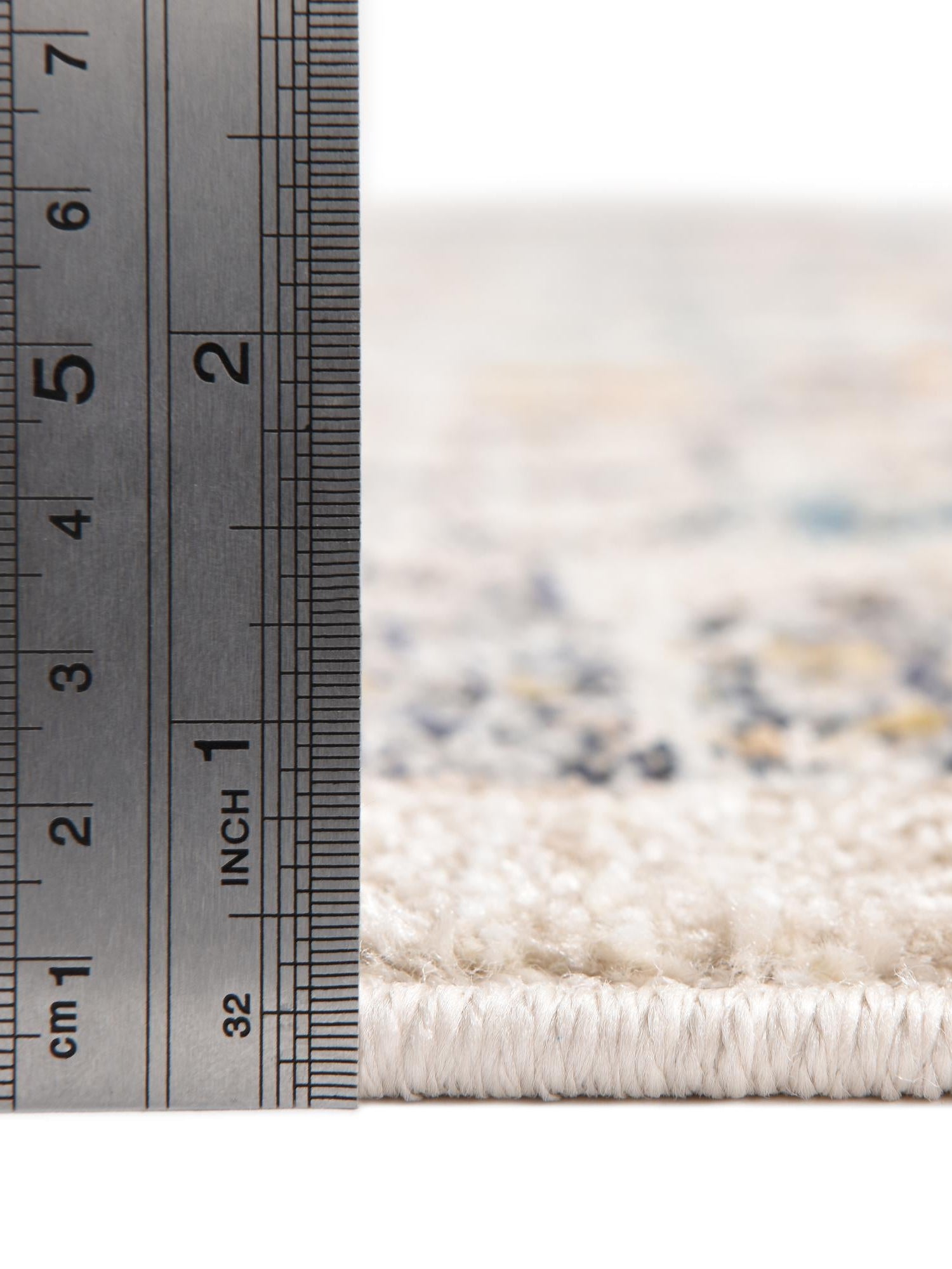 Ivory 2' x 5' 11 Lola Runner Area Rug Polypropylene With Jute Backing Traditional Pattern Easy Clean Carpet for Home Interior Design for Sale at Rug Engine