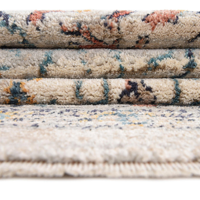 Ivory 2' 11 x 16' 5 Lola Runner Area Rug Polypropylene With Jute Backing Traditional Pattern Easy Clean Carpet for Home Interior Design for Sale at Rug Engine