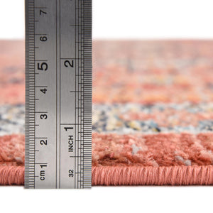 Brick Red 2' 2 x 3' 1 Lola Rectangle Rug