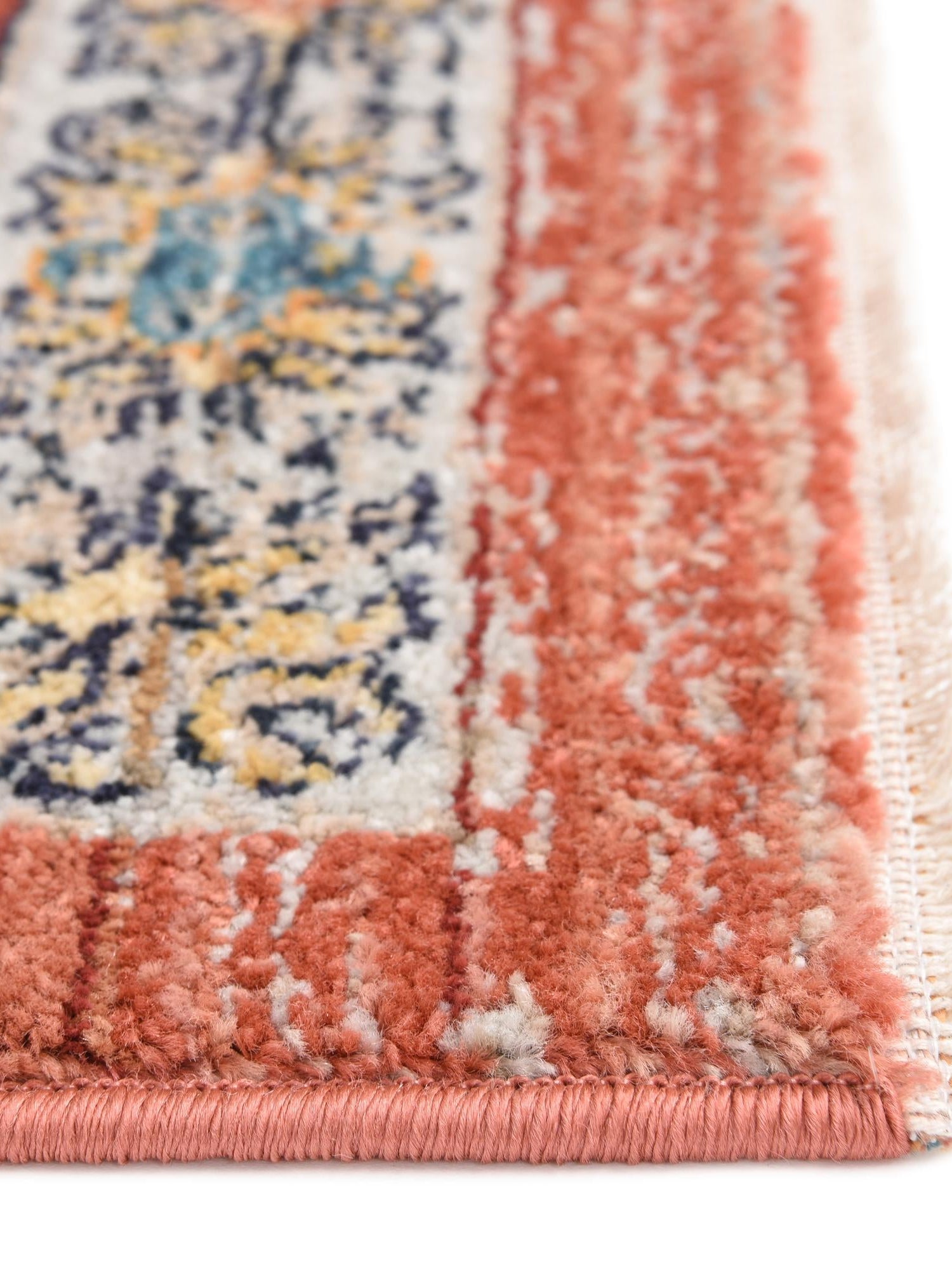 Brick Red 7' x 10' 2 Lola Rectangle Area Rug Polypropylene With Jute Backing Traditional Pattern Easy Clean Carpet for Home Interior Design for Sale at Rug Engine