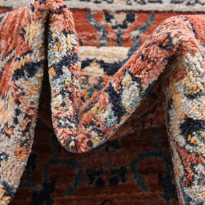 Brick Red 6' x 9' 2 Lola Rectangle Area Rug Polypropylene With Jute Backing Traditional Pattern Easy Clean Carpet for Home Interior Design for Sale at Rug Engine