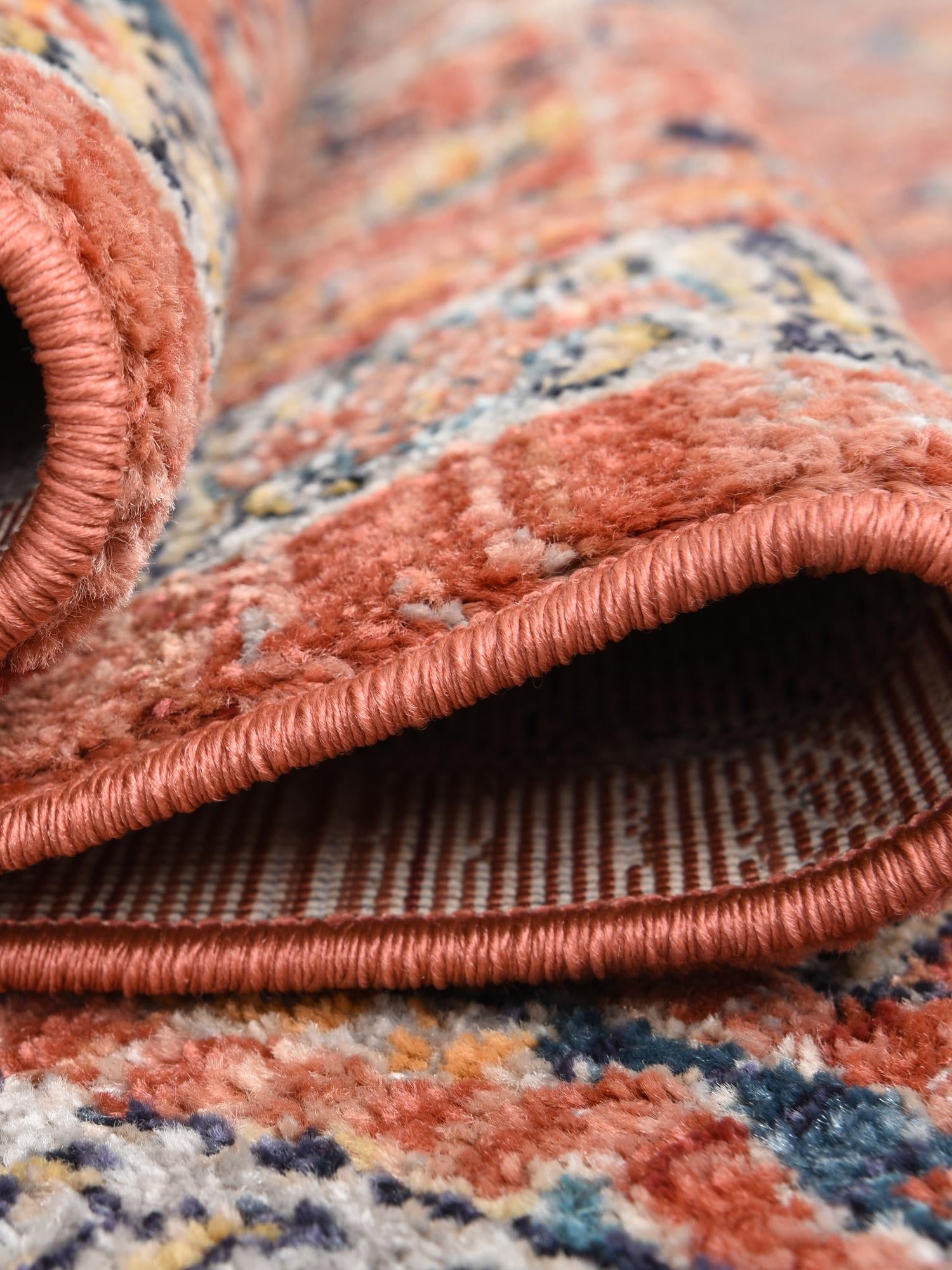 Brick Red 2' 11 x 5' 3 Lola Rectangle Area Rug Polypropylene With Jute Backing Traditional Pattern Easy Clean Carpet for Home Interior Design for Sale at Rug Engine