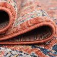 Brick Red 2' 11 x 5' 3 Lola Rectangle Area Rug Polypropylene With Jute Backing Traditional Pattern Easy Clean Carpet for Home Interior Design for Sale at Rug Engine