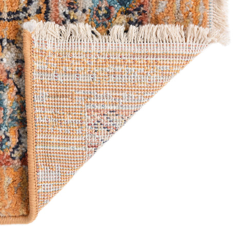 Yellow 5' 3 x 8' Lola Rectangle Area Rug Polypropylene With Jute Backing Traditional Pattern Easy Clean Carpet for Home Interior Design for Sale at Rug Engine