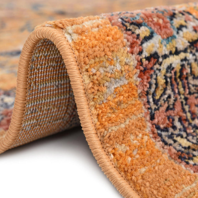 Yellow 5' 3 x 8' Lola Oval Area Rug Polypropylene With Jute Backing Traditional Pattern Easy Clean Carpet for Home Interior Design for Sale at Rug Engine