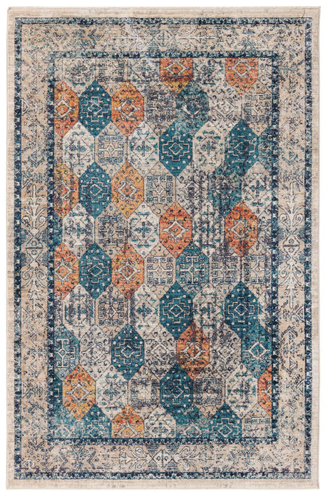 Multicolor 6' x 9' 2 Lola Rectangle Area Rug Polypropylene With Jute Backing Traditional Pattern Easy Clean Carpet for Home Interior Design for Sale at Rug Engine