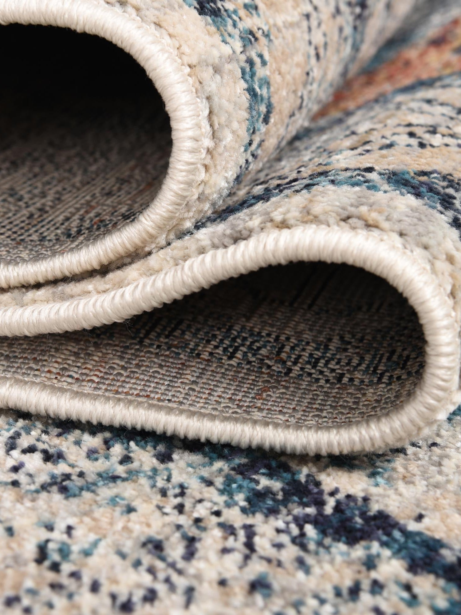 Multicolor 2' 11 x 5' 3 Lola Rectangle Area Rug Polypropylene With Jute Backing Traditional Pattern Easy Clean Carpet for Home Interior Design for Sale at Rug Engine
