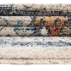Multicolor 10' x 12' 4 Lola Rectangle Area Rug Polypropylene With Jute Backing Traditional Pattern Easy Clean Carpet for Home Interior Design for Sale at Rug Engine