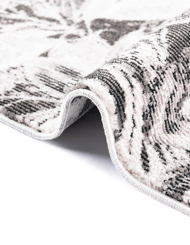 Charcoal 7' 10 x 10' Blossom Rectangle Area Rug 100% Polypropylene With Cotton Backing Easy Clean Colorful Blooming Blossoming Flower Floral Plant Carpet for Living Dining Room Office Dorms for Sale at Rug Engine