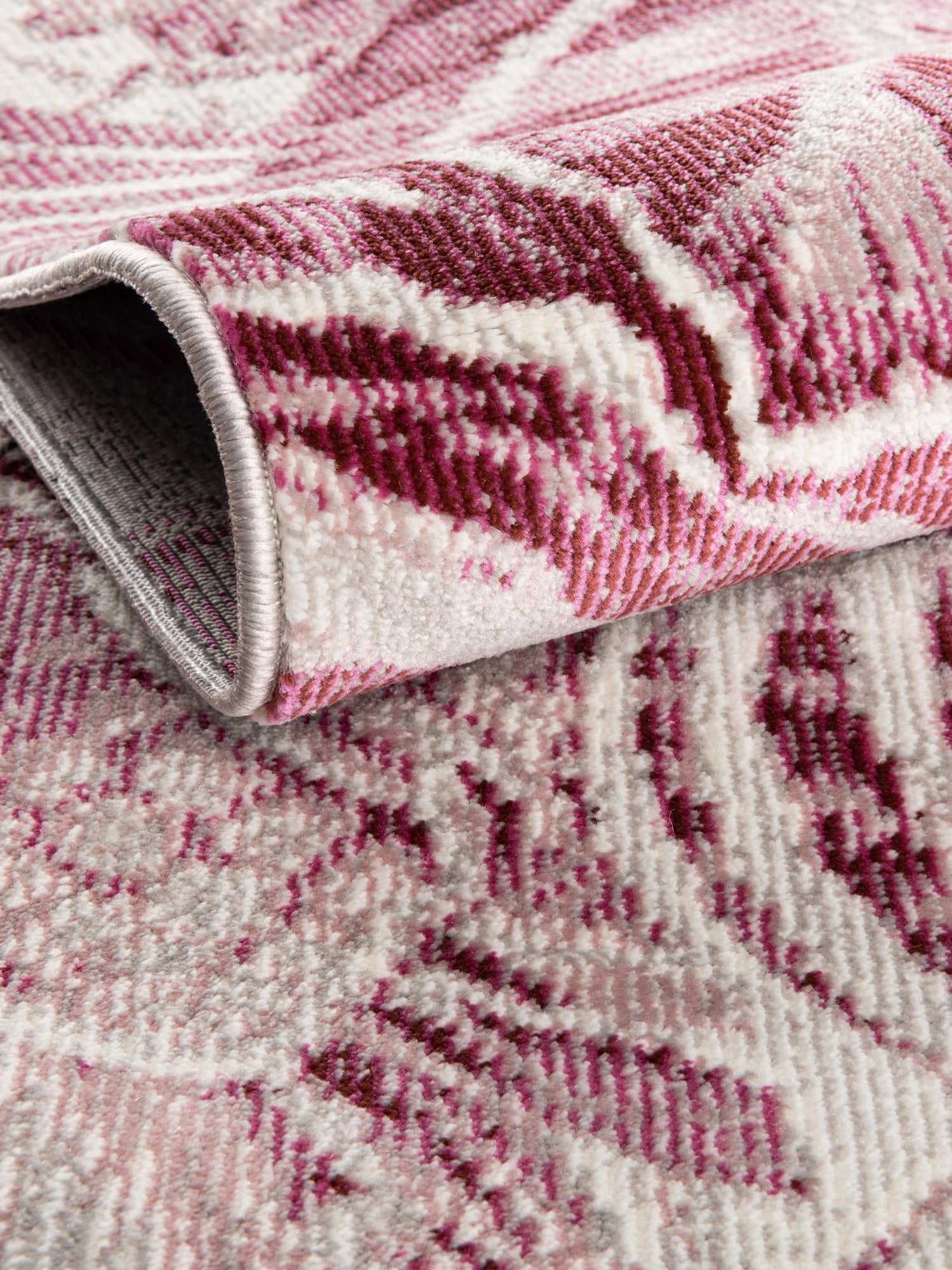 Fuchsia 2' x 3' Blossom Rectangle Area Rug 100% Polypropylene With Cotton Backing Easy Clean Colorful Blooming Blossoming Flower Floral Plant Carpet for Living Dining Room Office Dorms for Sale at Rug Engine