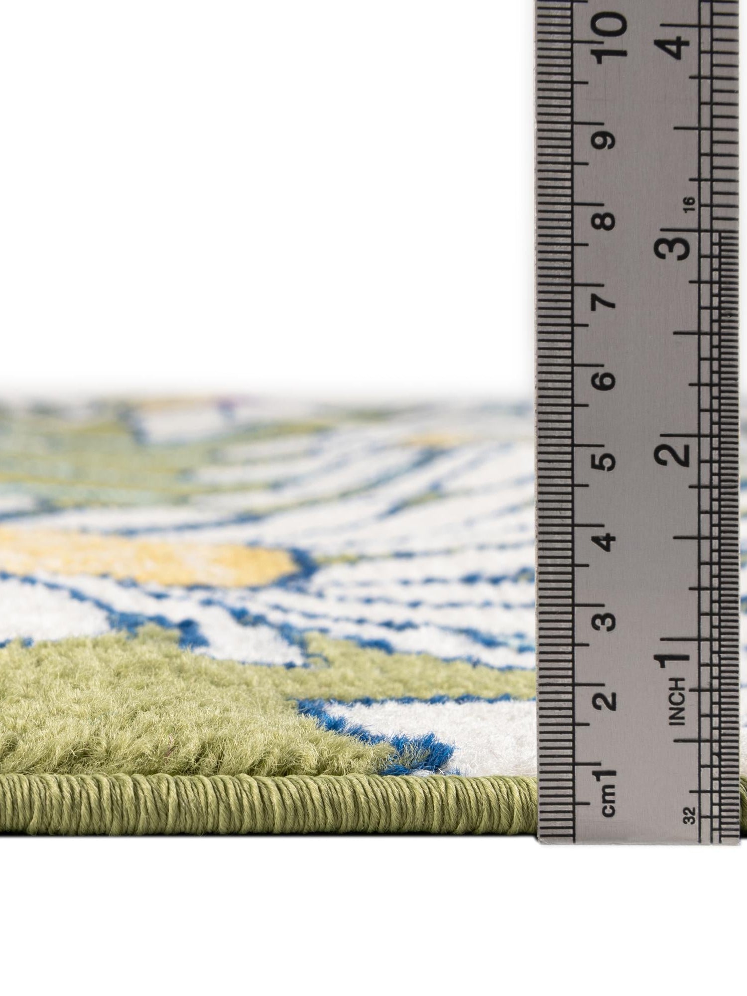 Green 6' x 9' Bloom Oval Area Rug 100% Polypropylene With Cotton Backing Easy Clean Colorful Blooming Flower Floral Carpet for Living Dining Room Office Dorms for Sale at Rug Engine