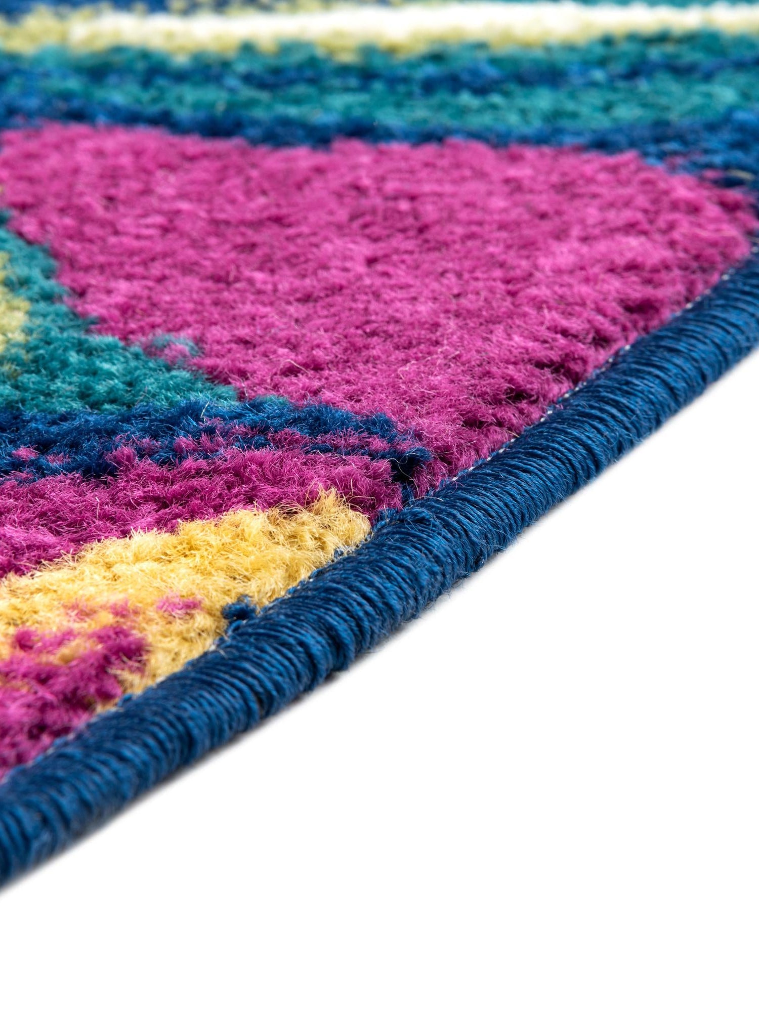 Navy Blue 5' 3 x 7' 10 Bloom Oval Area Rug 100% Polypropylene With Cotton Backing Easy Clean Colorful Blooming Flower Floral Carpet for Living Dining Room Office Dorms for Sale at Rug Engine