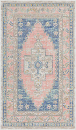 French Blue 3' 1 x 5' 3 Whitney Rectangle Area Rug
