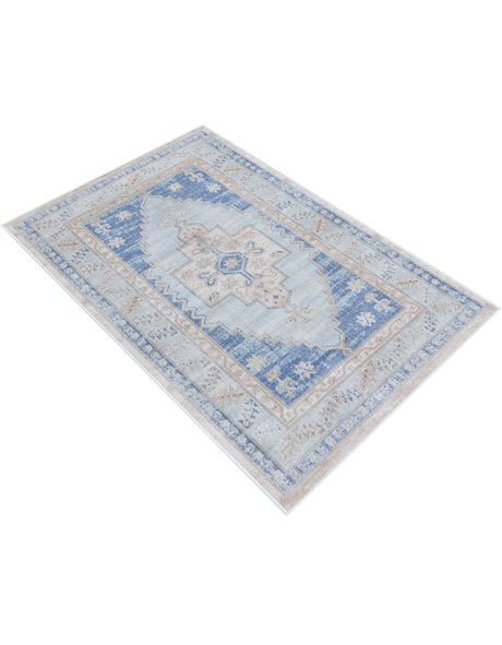 Sky blue 3' 1 x 5' 3 Whitney Rectangle Area Rug
