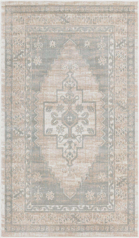 Mink 3' x 5' 3 Whitney Rectangle Area Rug