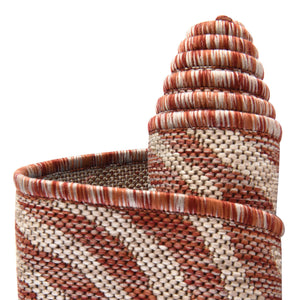 Rust Red 3' 1 x 5' 3 Outdoor Safari Rectangle Area Rug Weather Resistant for Patio, Deck, Terrace, Balcony, Porch Animal Print Wildlife Nature Carpet for Sale at Rug Engine