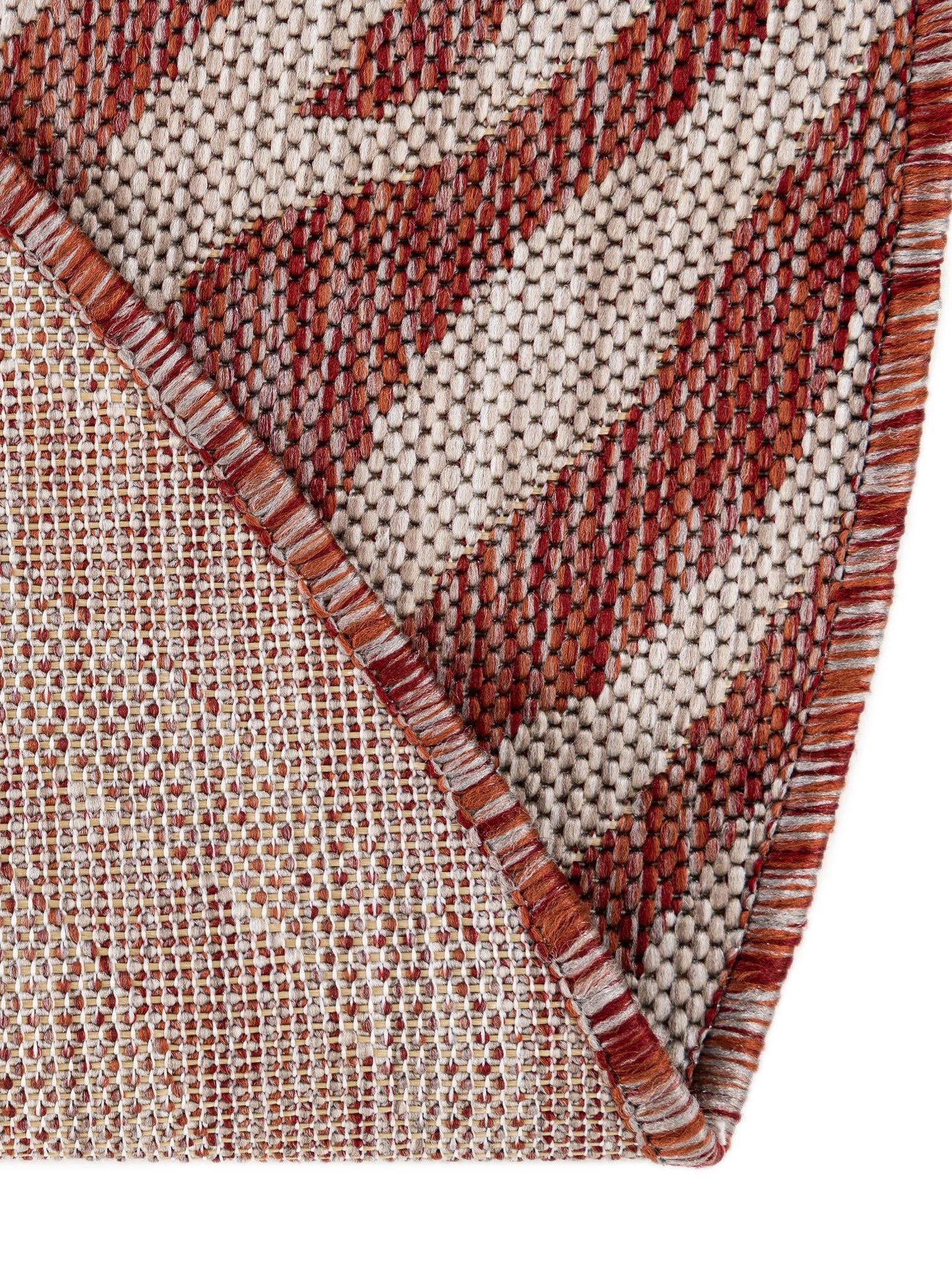 Rust Red 4' 1 x 4' 1 Outdoor Safari Round Area Rug Weather Resistant for Patio, Deck, Terrace, Balcony, Porch Animal Print Wildlife Nature Carpet for Sale at Rug Engine