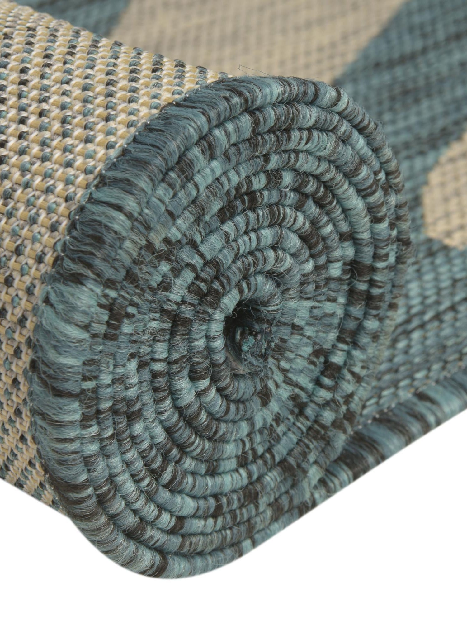 Teal 7' 10 x 11' Outdoor Safari Rectangle Area Rug Weather Resistant for Patio, Deck, Terrace, Balcony, Porch Animal Print Wildlife Nature Carpet for Sale at Rug Engine