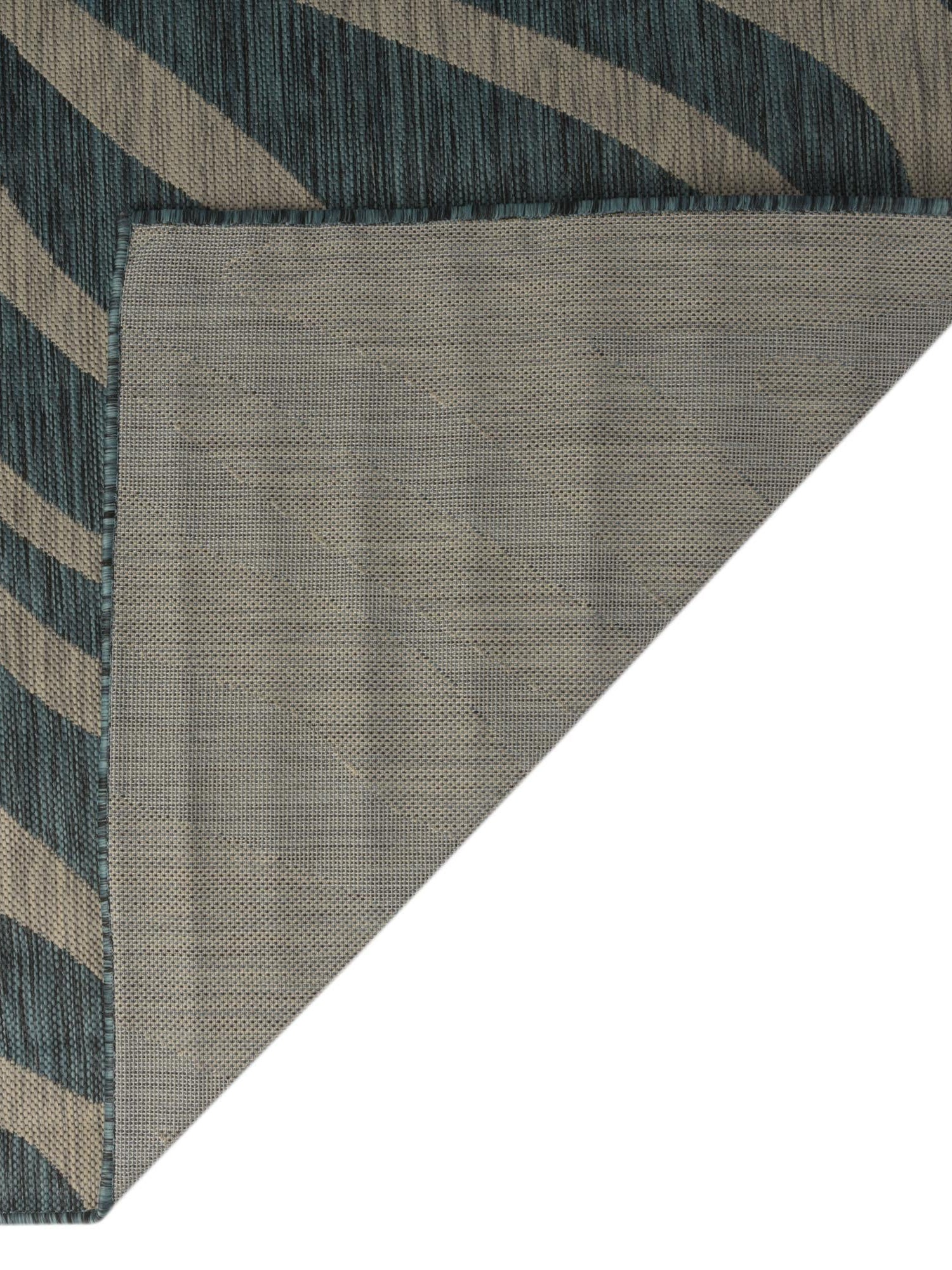 Teal 2' 7 x 10' Outdoor Safari Runner Area Rug Weather Resistant for Patio, Deck, Terrace, Balcony, Porch Animal Print Wildlife Nature Carpet for Sale at Rug Engine