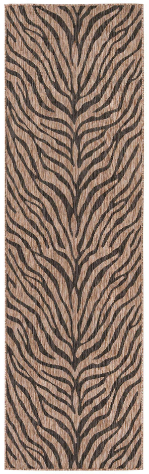 Natural 3' x 10' Outdoor Safari Runner Rug
