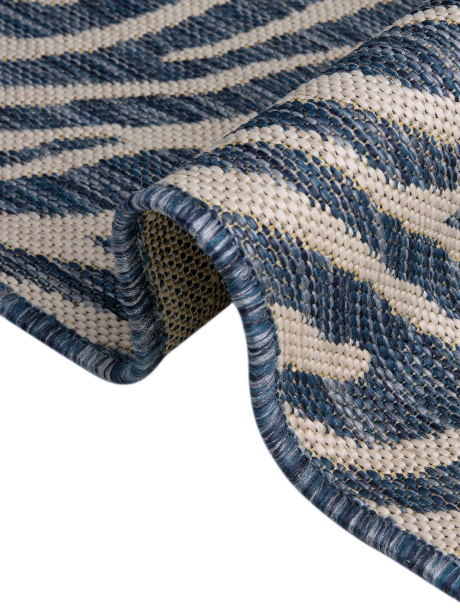 Blue 10' x 14' 1 Outdoor Safari Rectangle Area Rug Weather Resistant for Patio, Deck, Terrace, Balcony, Porch Animal Print Wildlife Nature Carpet for Sale at Rug Engine