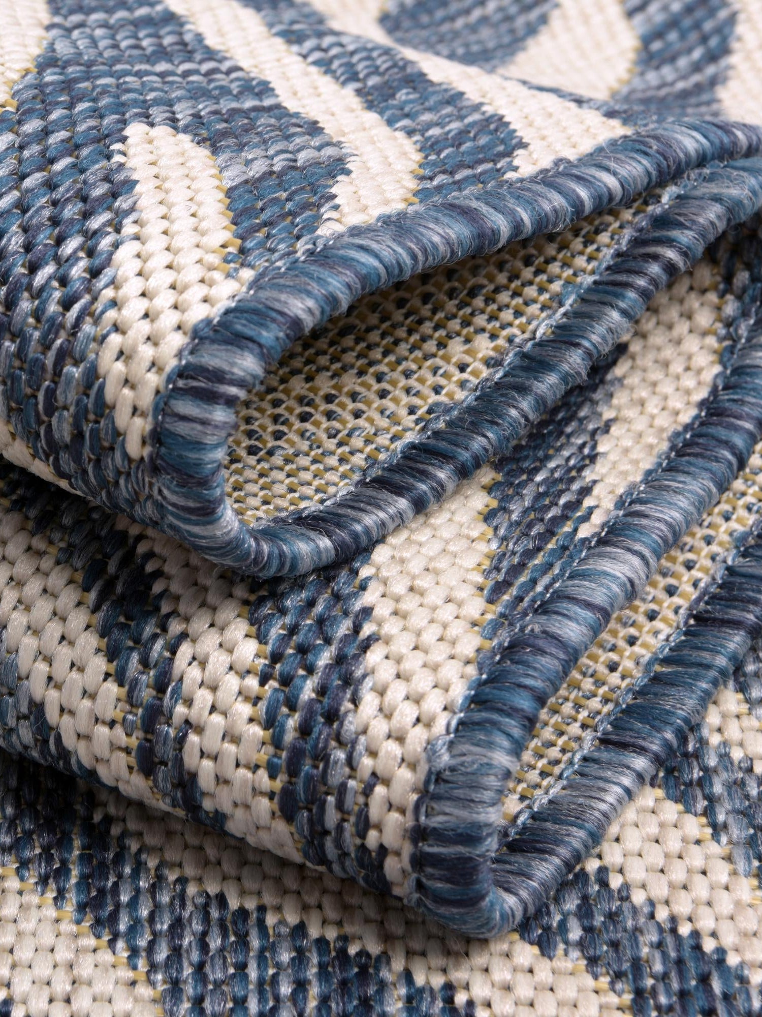 Blue 7' 10 x 11' Outdoor Safari Rectangle Area Rug Weather Resistant for Patio, Deck, Terrace, Balcony, Porch Animal Print Wildlife Nature Carpet for Sale at Rug Engine