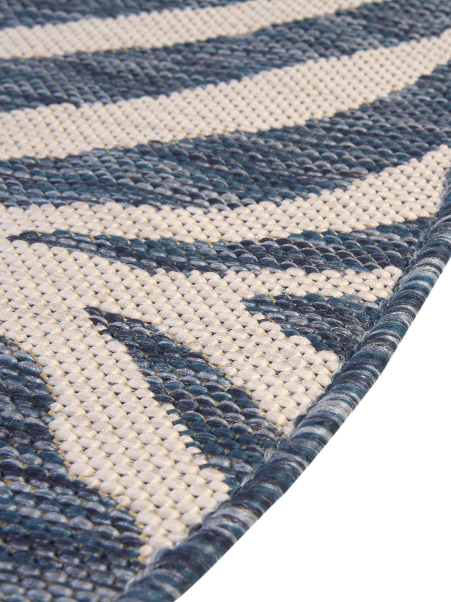 Blue 3' 1 x 3' 1 Outdoor Safari Round Area Rug Weather Resistant for Patio, Deck, Terrace, Balcony, Porch Animal Print Wildlife Nature Carpet for Sale at Rug Engine