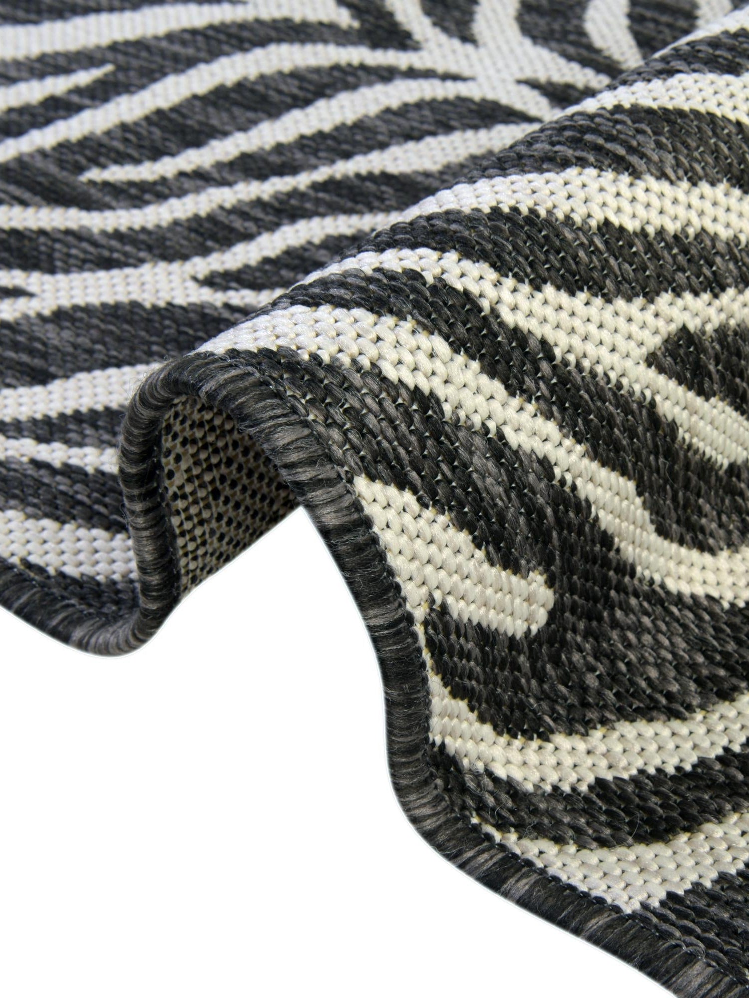 White 7' 10 x 11' Outdoor Safari Rectangle Area Rug Weather Resistant for Patio, Deck, Terrace, Balcony, Porch Animal Print Wildlife Nature Carpet for Sale at Rug Engine