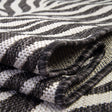 White 10' x 10' Outdoor Safari Round Area Rug Weather Resistant for Patio, Deck, Terrace, Balcony, Porch Animal Print Wildlife Nature Carpet for Sale at Rug Engine