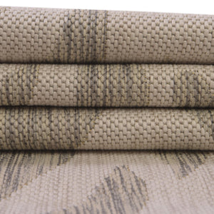 Gray 10' x 10' Outdoor Safari Square Area Rug Weather Resistant for Patio, Deck, Terrace, Balcony, Porch Animal Print Wildlife Nature Carpet for Sale at Rug Engine