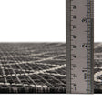Charcoal 2' x 6' 1 Outdoor Trellis Runner Area Rug Weather Resistant for Patio, Deck, Terrace, Balcony, Porch Geometric Design Water Safe Outside Carpet for Sale at Rug Engine