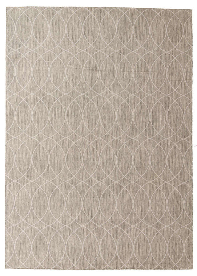 Light Gray 10' x 14' 1 Outdoor Trellis Rectangle Rug