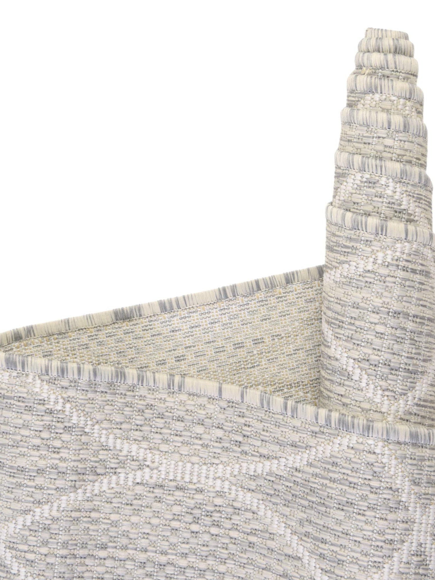 Light Gray 7' 10 x 11' Outdoor Trellis Rectangle Area Rug Weather Resistant for Patio, Deck, Terrace, Balcony, Porch Geometric Design Water Safe Outside Carpet for Sale at Rug Engine